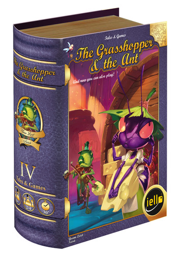 Monopolis Tales & Games: The Grasshopper & the Ant Board Game Base Tabletop, Board and Card Game