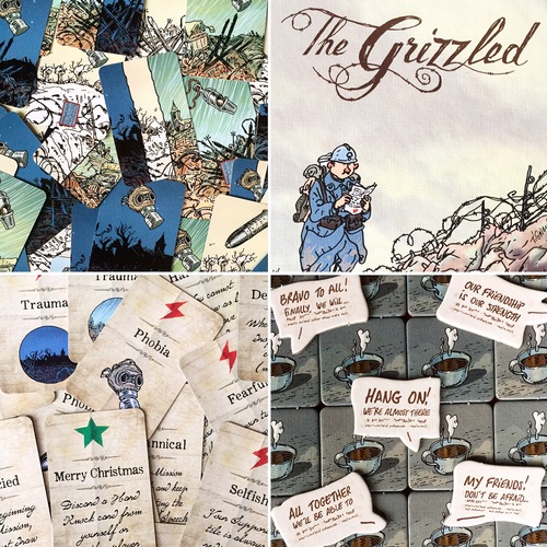 Monopolis The Grizzled Base Tabletop, Board and Card Game