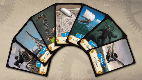 Monopolis Time Inventions Base Tabletop, Board and Card Game