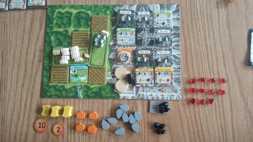 Monopolis Caverna Base Tabletop, Board and Card Game