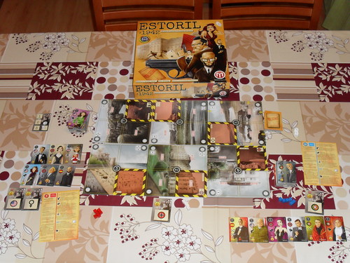 Monopolis City of Spies: Estoril 1942 Base Tabletop, Board and Card Game