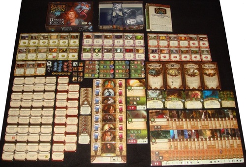 Monopolis Elder Sign Unseen Force Expansion Tabletop, Board and Card Game