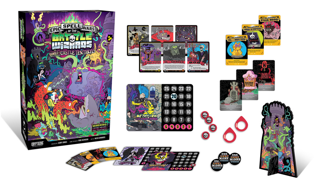 Monopolis Epic Spell Wars Base Tabletop, Board and Card Game