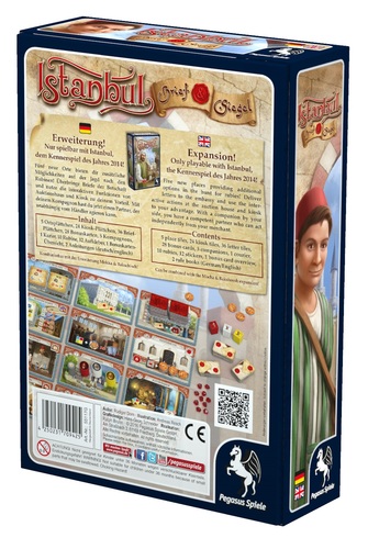 Monopolis Istanbul: Letters & Seals Expansion Tabletop, Board and Card Game