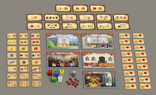 Monopolis Istanbul: Letters & Seals Expansion Tabletop, Board and Card Game