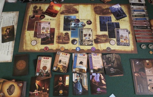 Monopolis Legends of American Frontiers Base Tabletop, Board and Card Game