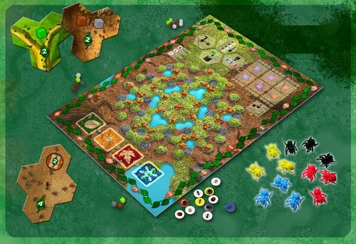 Monopolis Myrmes Base Tabletop, Board and Card Game