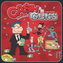 Monopolis Cash and Guns 2nd Edition Base Tabletop, Board and Card Game
