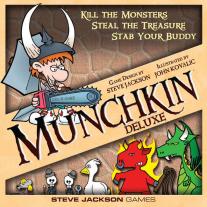 Monopolis Munchkin Deluxe Base Tabletop, Board and Card Game