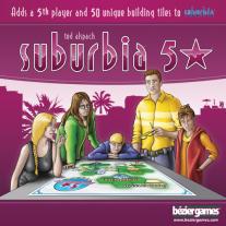 Monopolis Suburbia 5 Star Expansion Tabletop, Board and Card Game