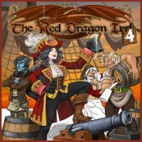 Monopolis The Red Dragon Inn 4 Board Game Base Tabletop, Board and Card Game